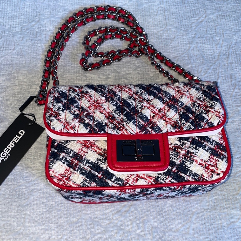 Karl Lagerfeld shoulder purse